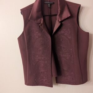 Purple Sleeveless Vest